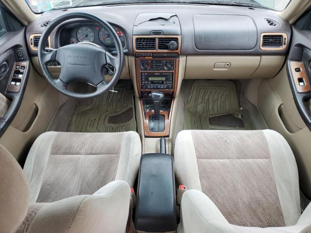 JF1SF65532H724693 - 2002 SUBARU FORESTER S GREEN photo 8