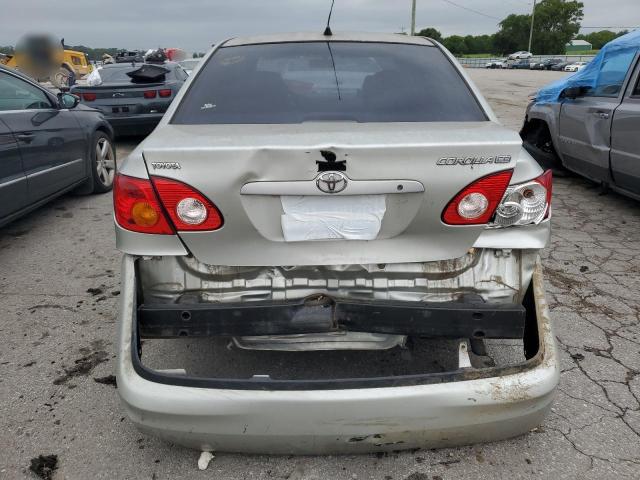 JTDBR32E142021796 - 2004 TOYOTA COROLLA L/ CE SILVER photo 6