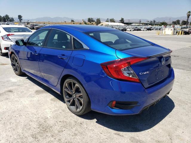 2HGFC2F87LH563915 - 2020 HONDA CIVIC SPORT 蓝色 照片 2