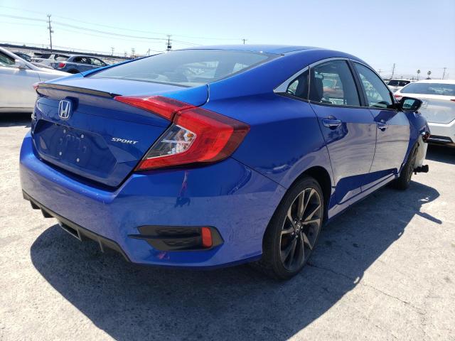 2HGFC2F87LH563915 - 2020 HONDA CIVIC SPORT 蓝色 照片 3