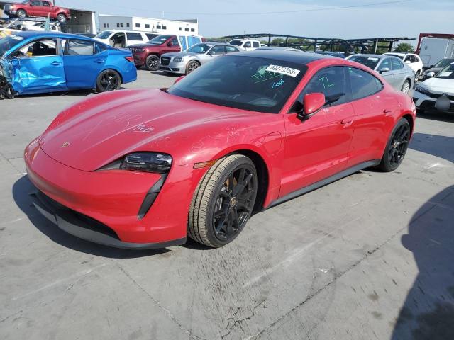 WP0AA2Y14NSA14671 - 2022 PORSCHE TAYCAN RED photo 1