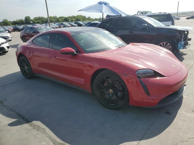 WP0AA2Y14NSA14671 - 2022 PORSCHE TAYCAN RED photo 4