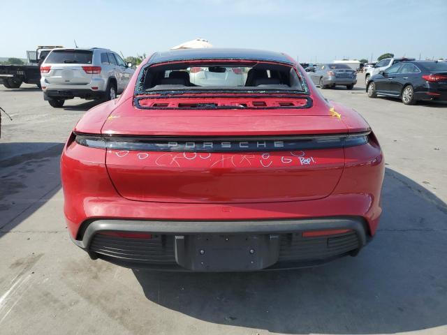 WP0AA2Y14NSA14671 - 2022 PORSCHE TAYCAN RED photo 6