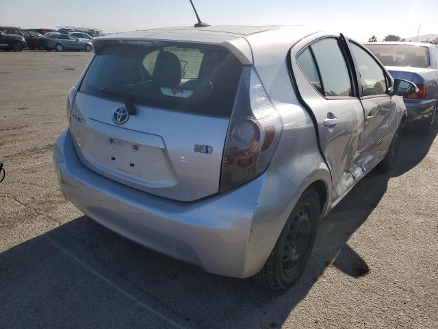 JTDKDTB39C1027704 - 2012 TOYOTA PRIUS C SILVER photo 3