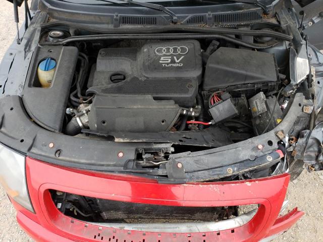 TRUSC28N441002822 - 2004 AUDI TT GRAY photo 11