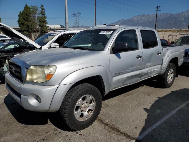 3TMJU62N95M005366 - 2005 TOYOTA TACOMA DOUBLE CAB PRERUNNER SILVER photo 1