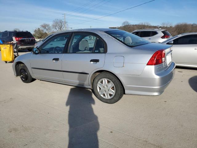 2HGES16344H616696 - 2004 HONDA CIVIC DX VP 银色 照片 2