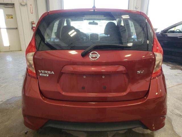 3N1CE2CP4JL368711 - 2018 NISSAN VERSA NOTE S RED photo 6