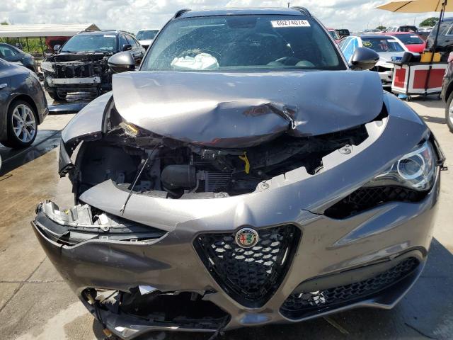 ZASPAKBN1K7C45021 - 2019 ALFA ROMEO STELVIO TI CHARCOAL photo 5