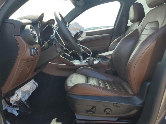 ZASPAKBN1K7C45021 - 2019 ALFA ROMEO STELVIO TI CHARCOAL photo 7