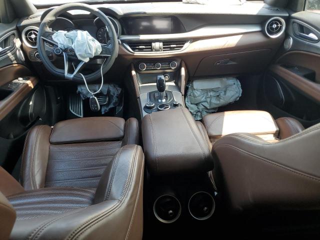 ZASPAKBN1K7C45021 - 2019 ALFA ROMEO STELVIO TI CHARCOAL photo 8
