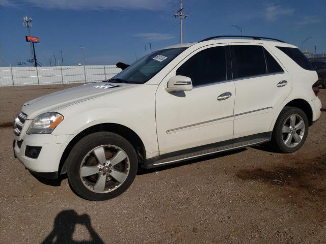 4JGBB8GB6BA640358 - 2011 MERCEDES-BENZ ML 350 4MATIC WHITE photo 1