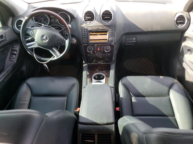 4JGBB8GB6BA640358 - 2011 MERCEDES-BENZ ML 350 4MATIC WHITE photo 8