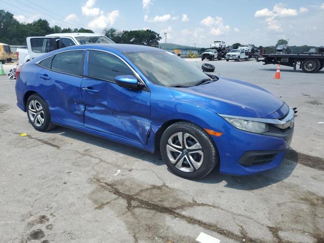 19XFC2F5XHE046972 - 2017 HONDA CIVIC LX BLUE photo 4