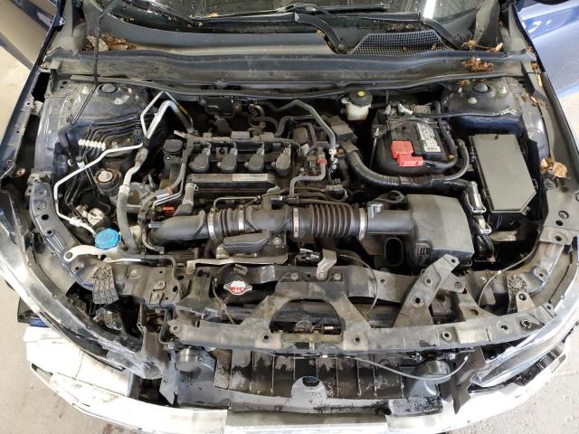1HGCV1F18KA133608 - 2019 HONDA ACCORD LX Կապույտ լուսանկար 11