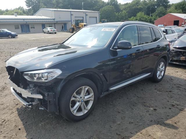 5UXTY5C04L9D45693 - 2020 BMW X3 XDRIVE30I BLACK photo 1