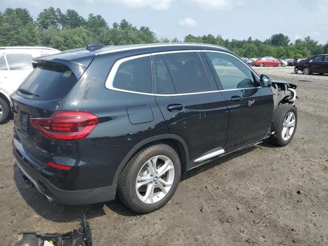 5UXTY5C04L9D45693 - 2020 BMW X3 XDRIVE30I BLACK photo 3