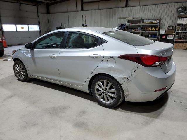 KMHDH4AE5EU043059 - 2014 HYUNDAI ELANTRA SE SILVER photo 2