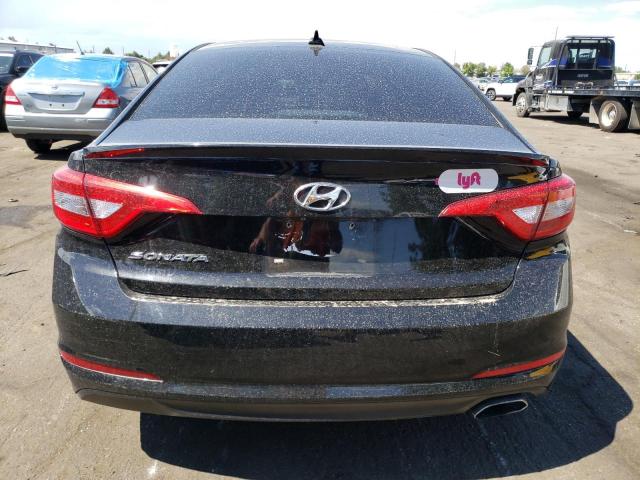 5NPE24AF4HH449626 - 2017 HYUNDAI SONATA SE BLACK photo 6