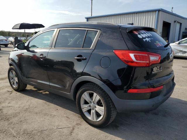 KNDPB3A20D7512736 - 2013 KIA SPORTAGE BASE BLACK photo 2