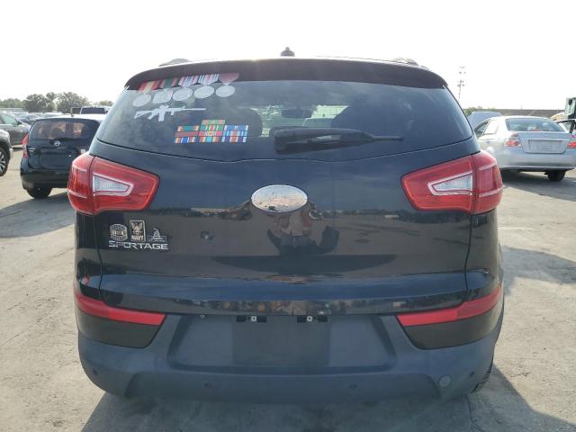 KNDPB3A20D7512736 - 2013 KIA SPORTAGE BASE BLACK photo 6