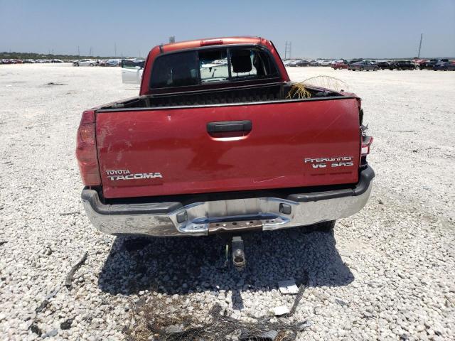 5TETU62N86Z230701 - 2006 TOYOTA TACOMA PRERUNNER ACCESS CAB RED photo 6