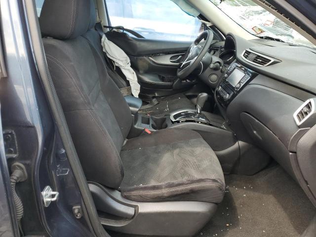 5N1AT2MV6EC802356 - 2014 NISSAN ROGUE S GRAY photo 7