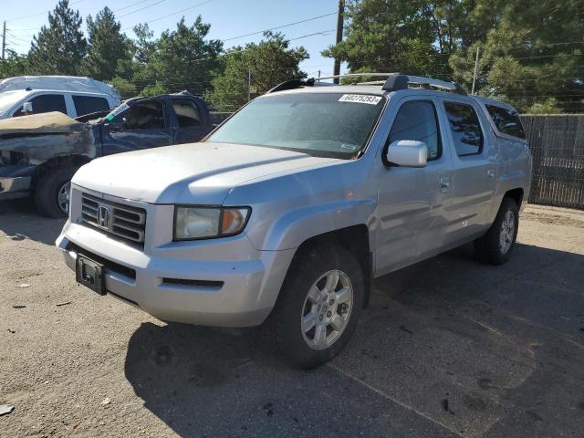 2HJYK16517H513300 - 2007 HONDA RIDGELINE RTL SILVER photo 1