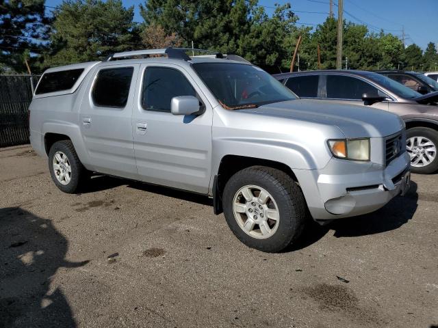 2HJYK16517H513300 - 2007 HONDA RIDGELINE RTL SILVER photo 4