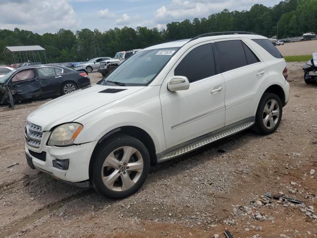 4JGBB8GB3AA622138 - 2010 MERCEDES-BENZ ML 350 4MATIC WHITE photo 1