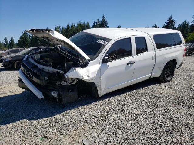 5TFUM5F15HX070809 - 2017 TOYOTA TUNDRA DOUBLE CAB SR/SR5 WHITE photo 1