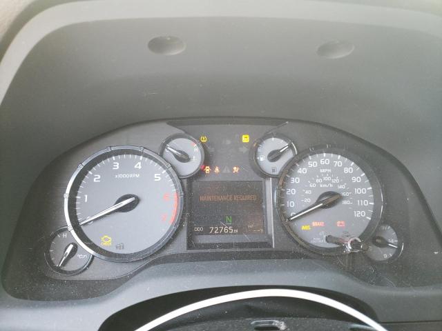 5TFUM5F15HX070809 - 2017 TOYOTA TUNDRA DOUBLE CAB SR/SR5 WHITE photo 9