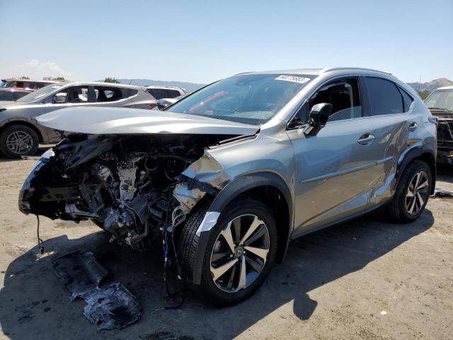 JTJGARDZ4M2246288 - 2021 LEXUS NX 300 BASE Gümüş foto 1