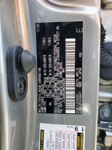 JTJGARDZ4M2246288 - 2021 LEXUS NX 300 BASE Gümüş foto 13