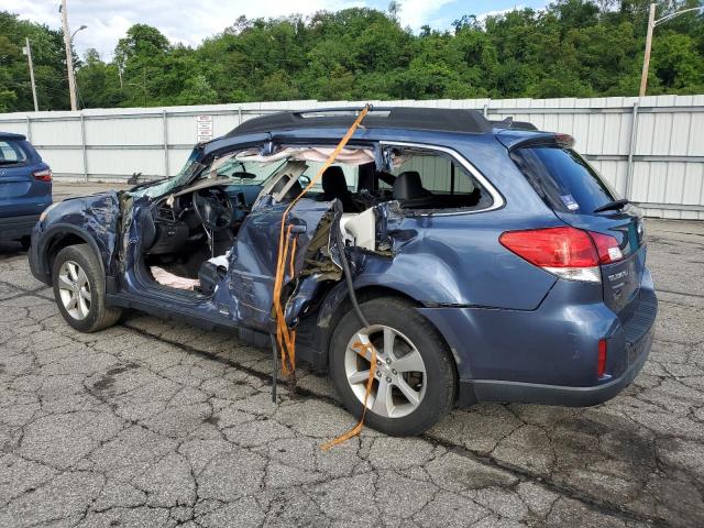 4S4BRBKC7E3244991 - 2014 SUBARU OUTBACK 2.5I LIMITED BLUE photo 2