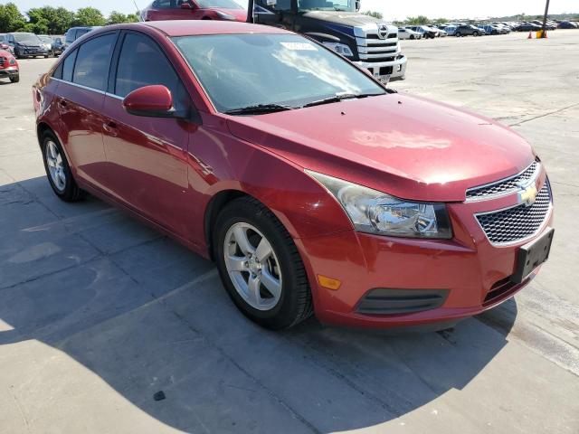 1G1PC5SB4D7185838 - 2013 CHEVROLET CRUZE LT RED photo 4