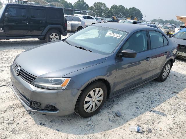 3VW2K7AJ8EM404345 - 2014 VOLKSWAGEN JETTA BASE 灰色 照片 1