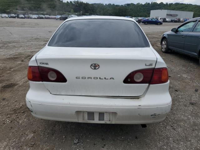 1NXBR12E82Z630594 - 2002 TOYOTA COROLLA CE WHITE photo 6