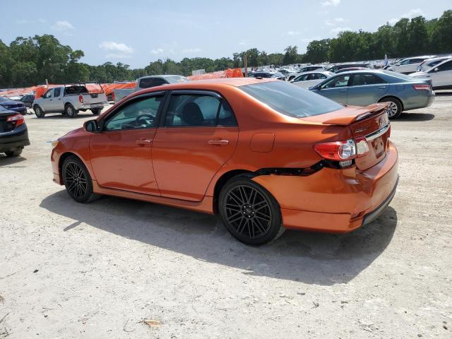 2T1BU4EE9DC064607 - 2013 TOYOTA COROLLA BASE 橙色 照片 2