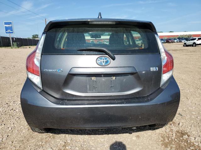 JTDKDTB30F1583582 - 2015 TOYOTA PRIUS C GRAY photo 6