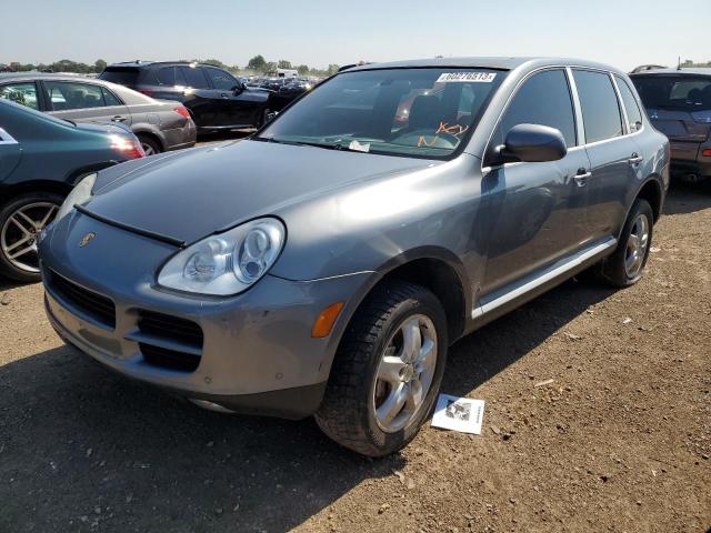 WP1AB29P84LA75476 - 2004 PORSCHE CAYENNE S GRAY photo 1