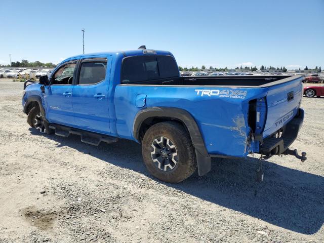 5TFDZ5BN8LX046846 - 2020 TOYOTA TACOMA DOUBLE CAB BLUE photo 2