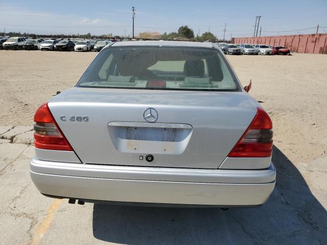 WDBHA28E9VF477590 - 1997 MERCEDES-BENZ C-CLASS 280 SILVER photo 6