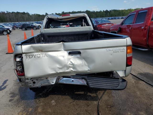 4TAWN72N0YZ666873 - 2000 TOYOTA TACOMA XTRACAB SILVER photo 6