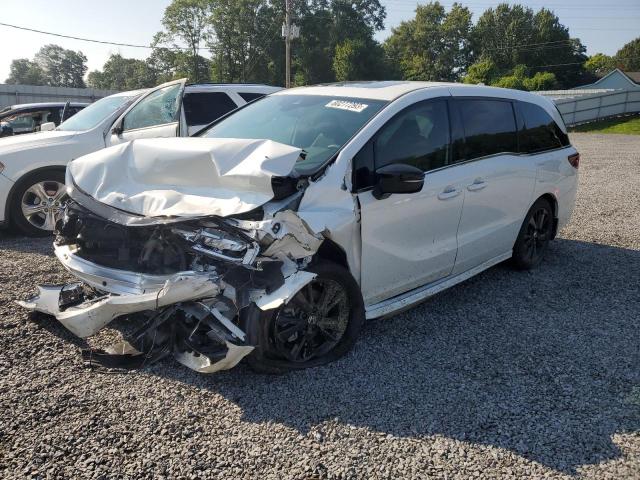 5FNRL6H73PB006714 - 2023 HONDA ODYSSEY SPORT-L WHITE photo 1