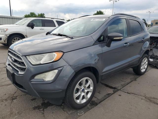 MAJ6P1UL8JC169687 - 2018 FORD ECOSPORT SE ნაცრისფერი ფოტო 1