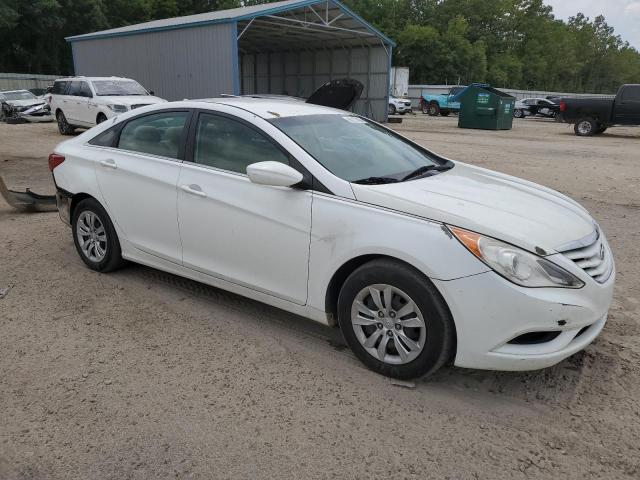 5NPEB4AC0CH336657 - 2012 HYUNDAI SONATA GLS WHITE photo 4