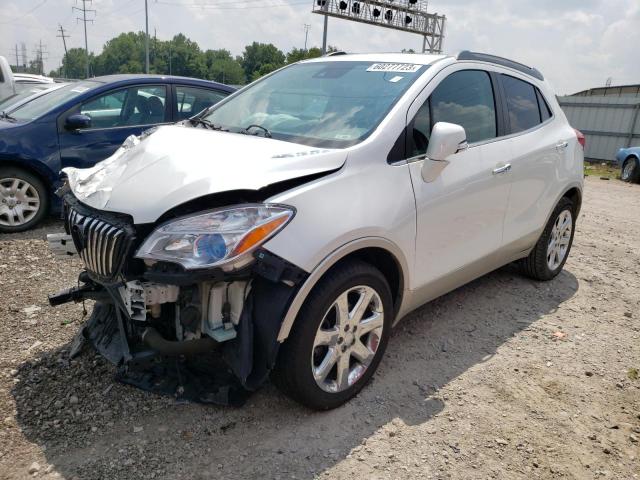 KL4CJHSB8EB779628 - 2014 BUICK ENCORE PREMIUM WHITE photo 1