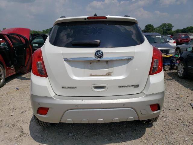 KL4CJHSB8EB779628 - 2014 BUICK ENCORE PREMIUM WHITE photo 6