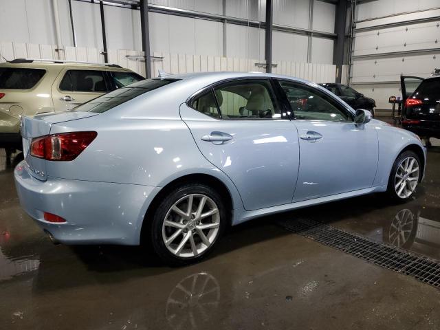 JTHCF5C2XB5048034 - 2011 LEXUS IS 250 BLUE photo 3